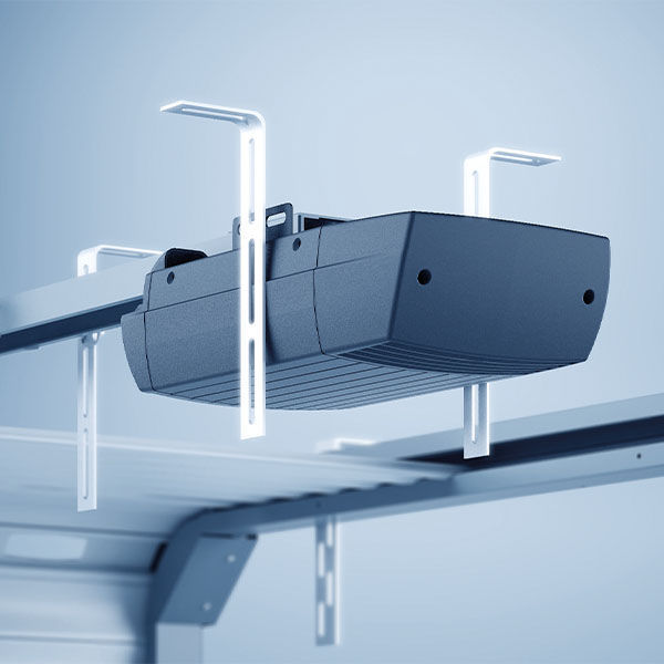 Puerta de garaje enrollable / de aluminio / automática - heroal OD 75