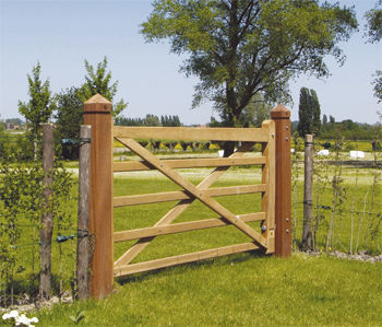 Puerta para jardín de madera - DUKE - Collstrop Garden