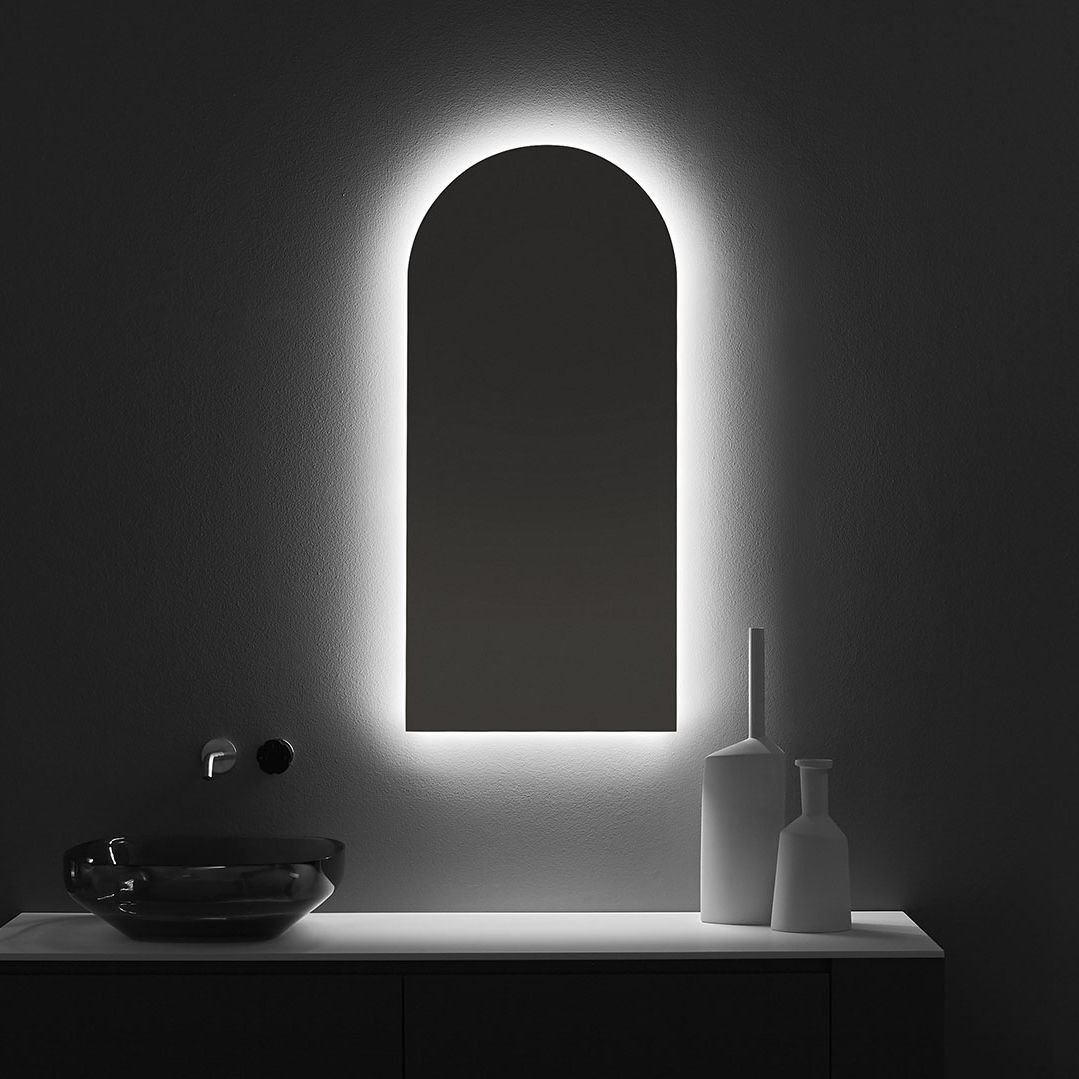 Espejo para baño de pared - USB - ANTONIO LUPI - contemporáneo