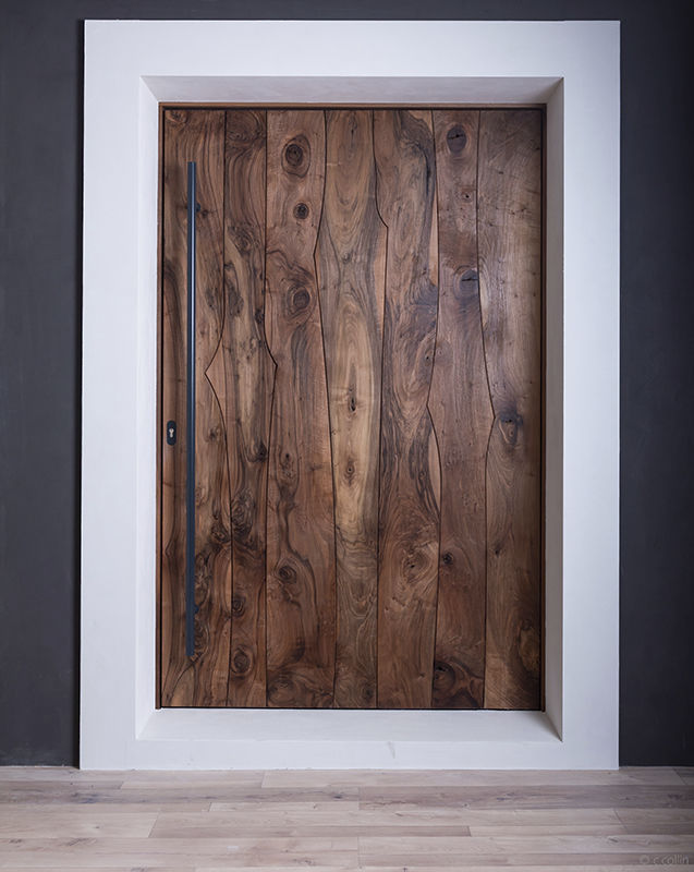 Puerta de entrada - GRAND'BOIS NOYER DE FRANCE - ATELIER BERTOLI Portes