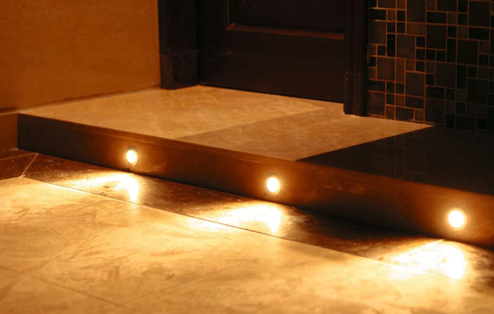 Luminaria empotrable de suelo AQUA 1 TEKNILED LED / redonda / de