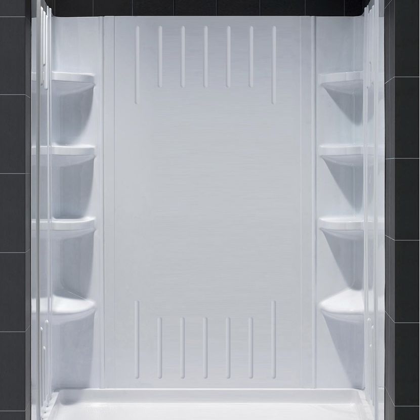 Ducha fibra de vidrio - QWALL-3 - DreamLine - de plástico / para ducha