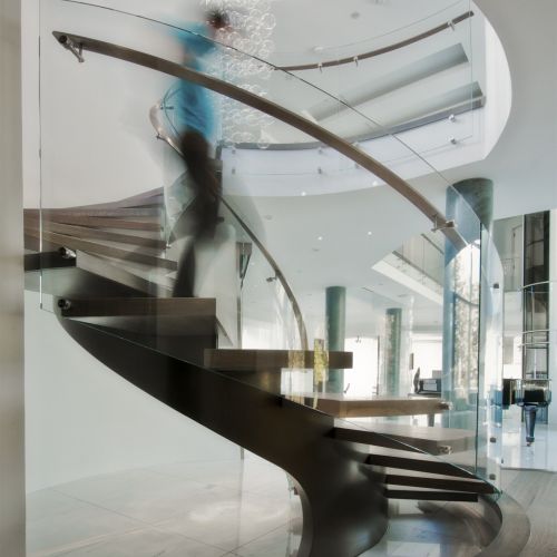 Escalera de caracol - BACKBONE 008 - BATTIG DESIGN - contemporánea