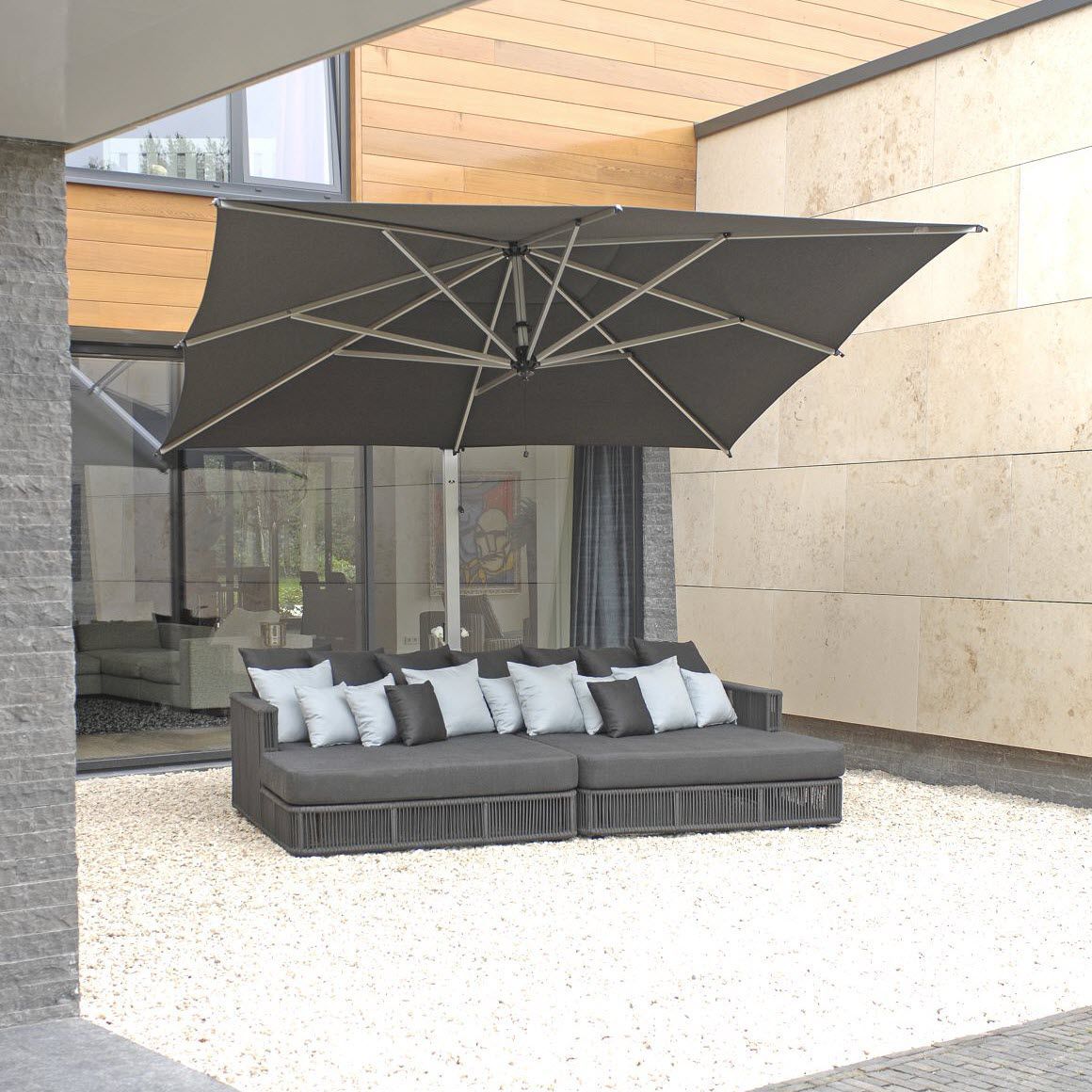 Sombrilla lateral - RODI - BOREK parasols | outdoorfurniture - de