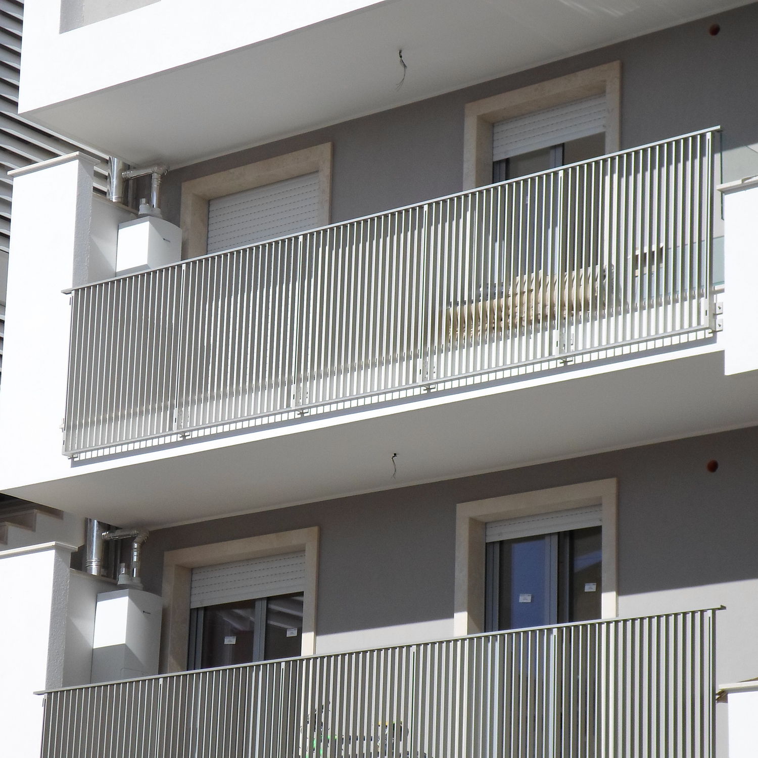 Barandilla de aluminio - TULIPAN - PESPA ALUMIN - con barrotes / de