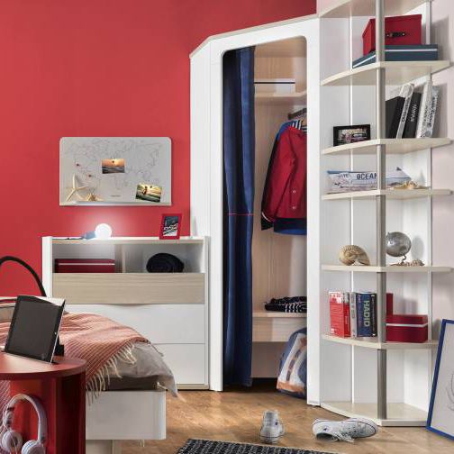 Vestidor de esquina - MISTRAL - GAUTIER - contemporáneo / de melamina