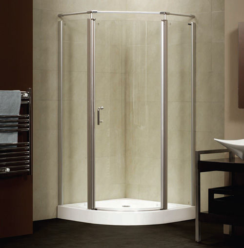 Cabina de ducha de vidrio - ALEXANDER: 9725 - CAML-TOMLIN - de esquina