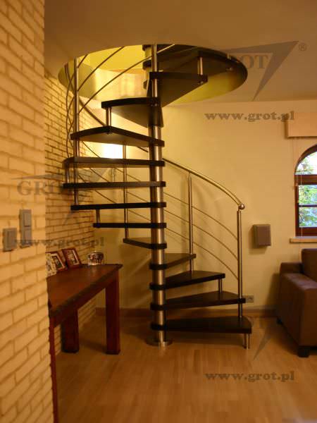 Escalera de caracol - AMELIA 12 - GROT - estructura de metal / con