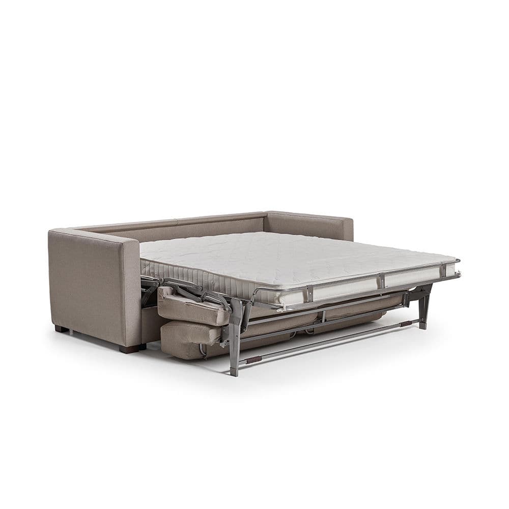 Sofá cama VICTOR MANUEL LARRAGA contemporáneo / gris / de tejido