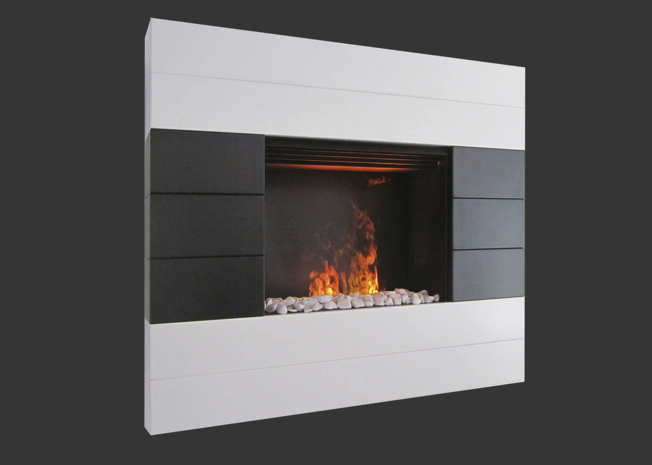 Chimenea eléctrica - SMOKING - MAISONFIRE - contemporánea / hogar