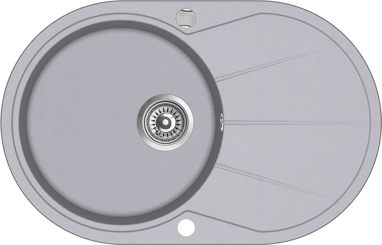 Fregadero de 1 cubeta - CLARUS SR101 - Aquasanita - de material