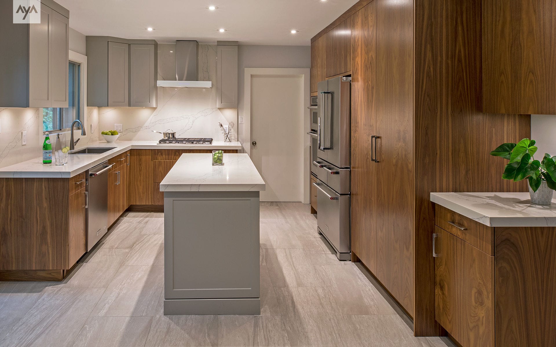 Cocinas De Roble / Mueble de cocina Dica Serie 45 roble rústico