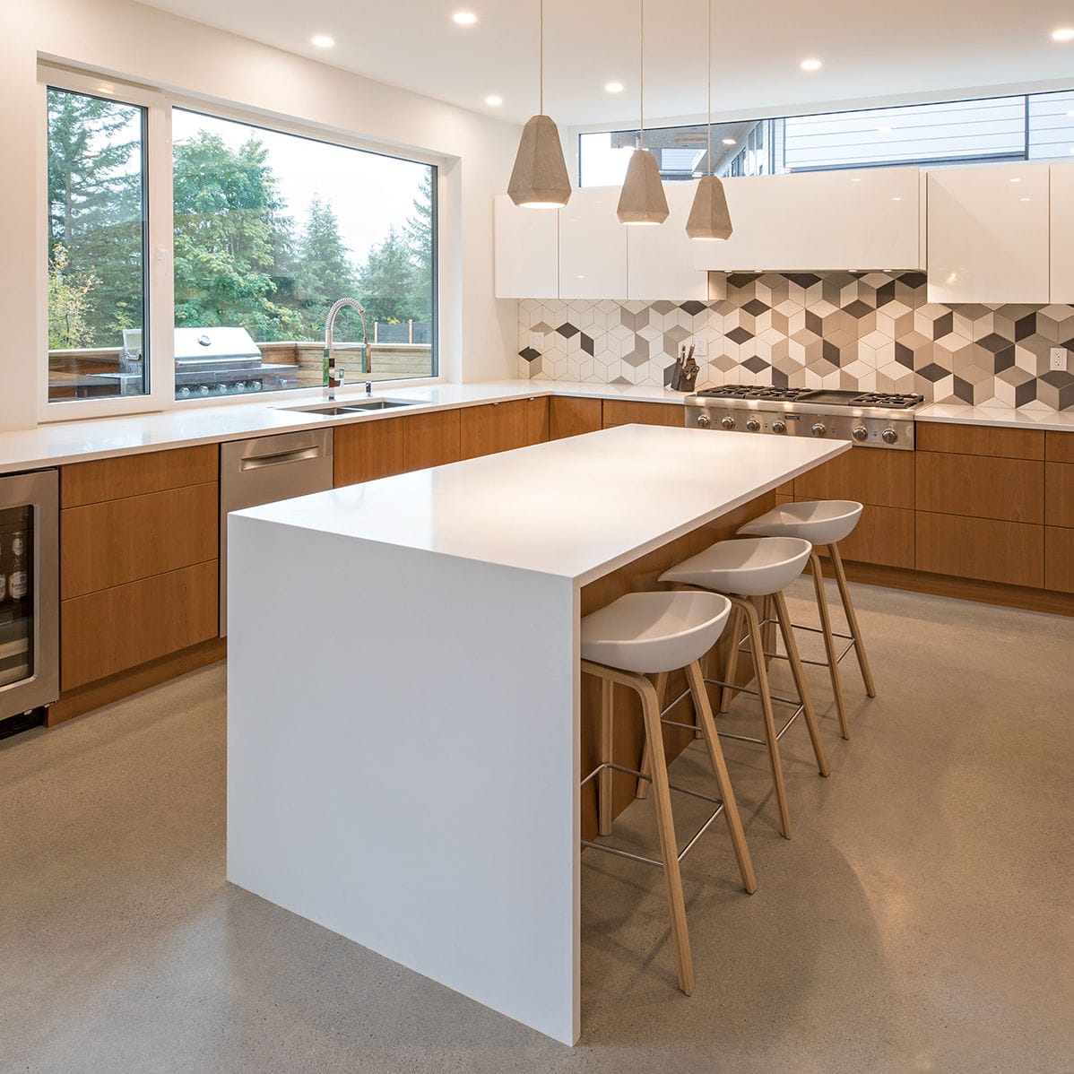 Cocina contemporánea - BROADWAY - AYA kitchens - de madera / con isla