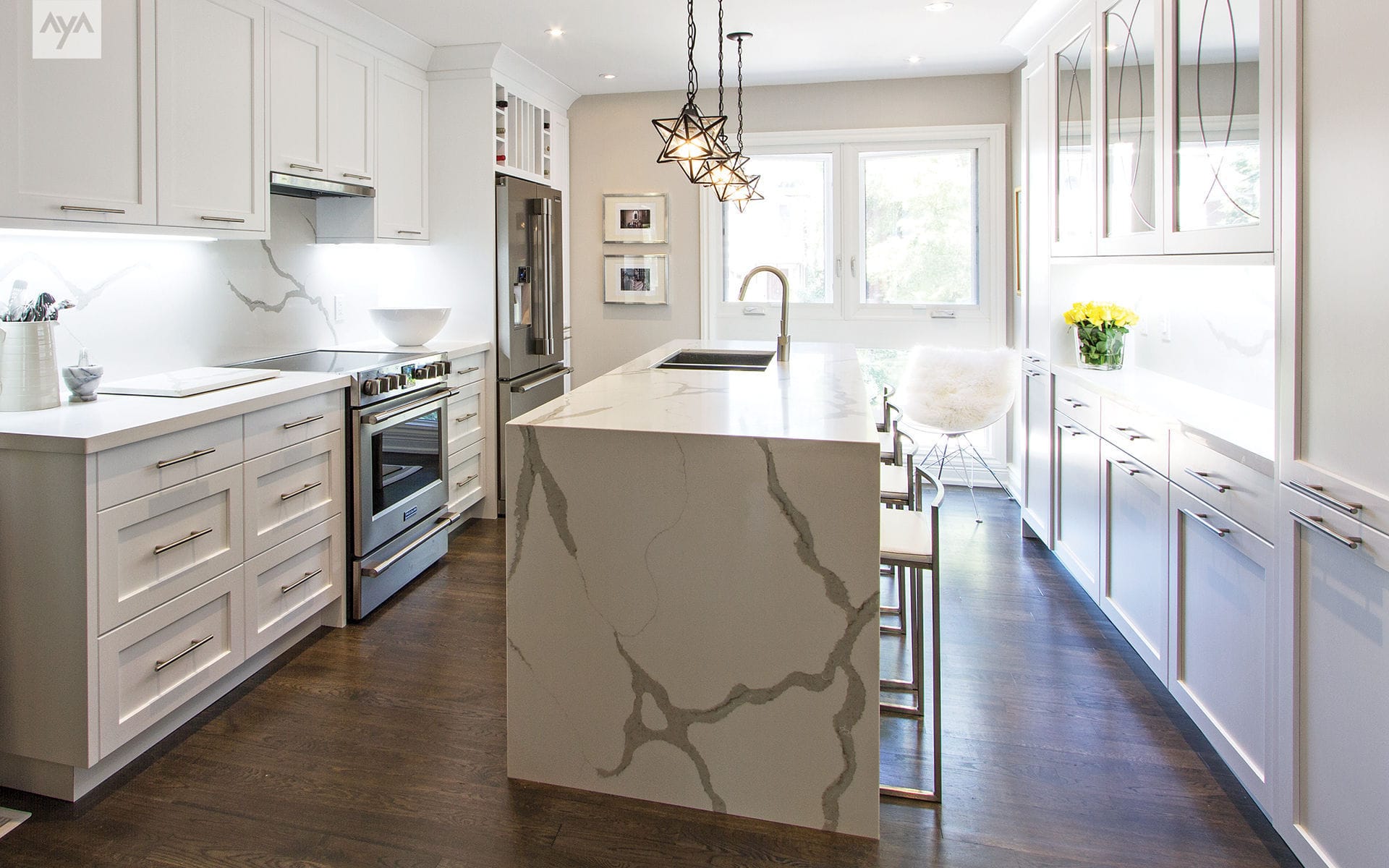 Cocina clásica / de roble / de cerezo / de arce - PACIFICA - AYA kitchens