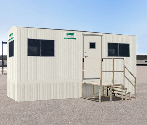 Contenedor industrial 20' X 8' Williams Scotsman para oficina