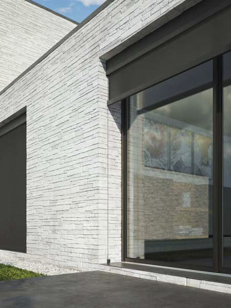 Toldo con cofre - T-BOX - Pratic F.lli Orioli Spa - motorizado / para