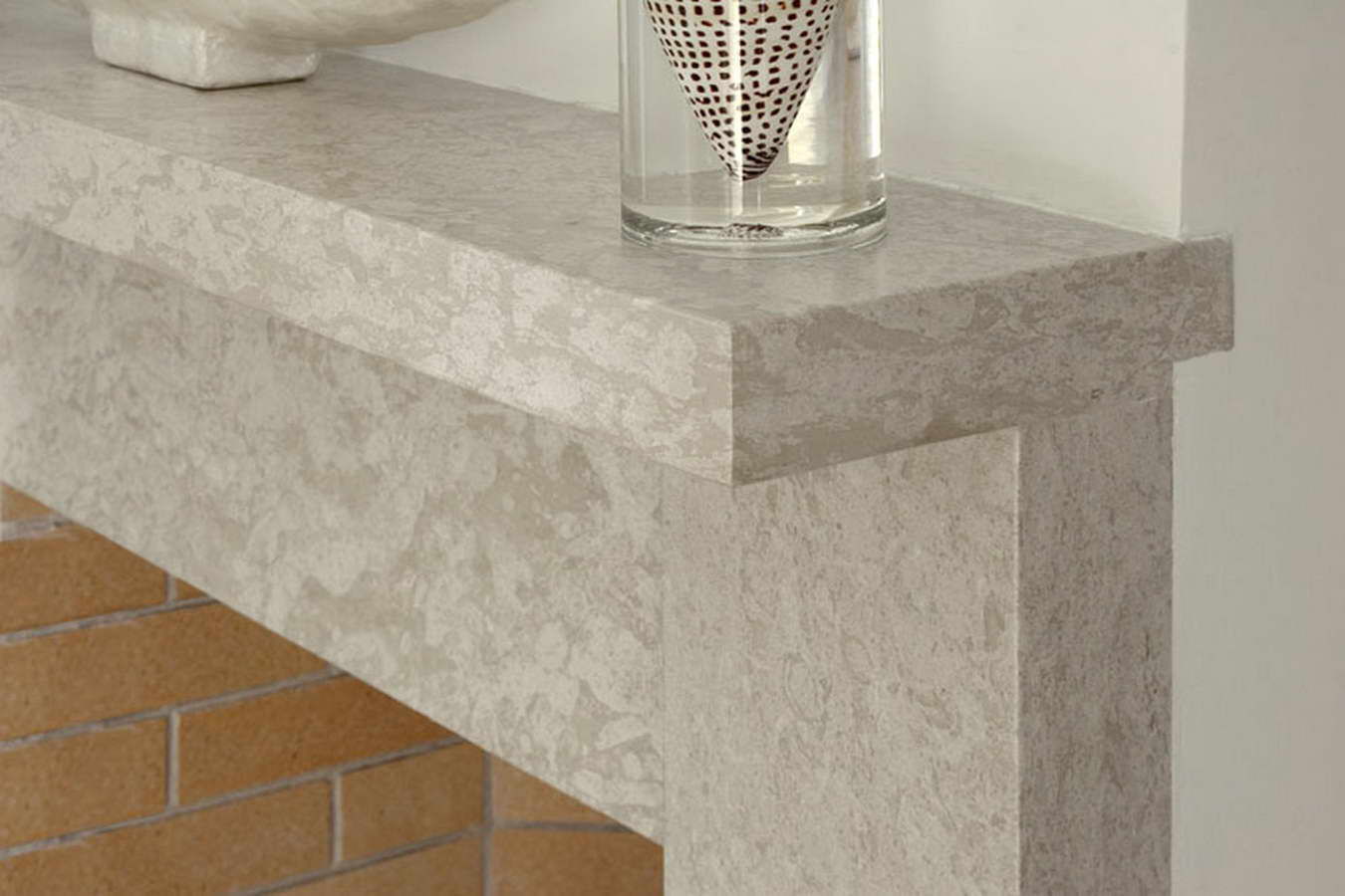 Revestimiento de chimenea contemporáneo - PERGAMENA - Balfin srl - de