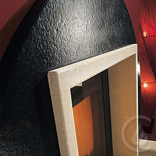 Revestimiento de chimenea contemporáneo - INDIA - Caminetti Montegrappa