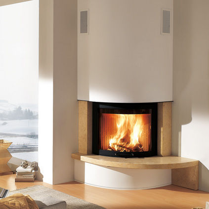 Revestimiento de chimenea contemporáneo - ALTEA - Caminetti Montegrappa