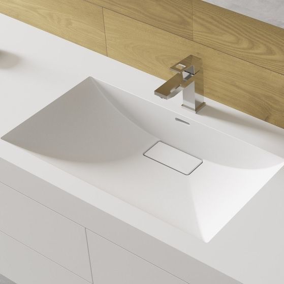 Lavabo encastrable - MIRAKLON FMW - Hasenkopf - de Corian