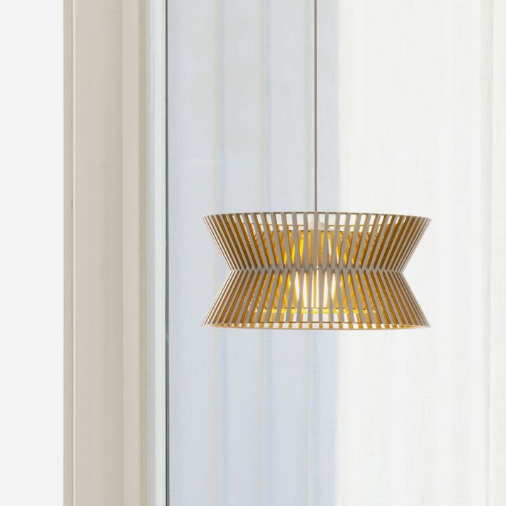 Lámpara suspendida - KONTRO: 6000 - SectoDesign Oy - de abedul