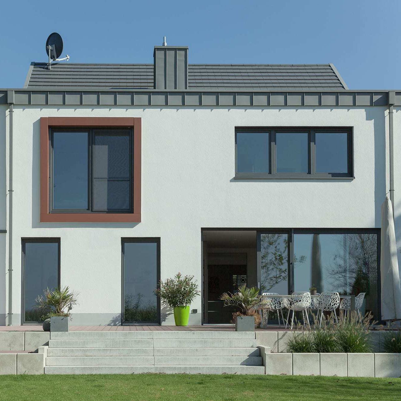 Ventanal levadizo corredero - PREMIDOOR 76 : LUX - Trocal - de PVC