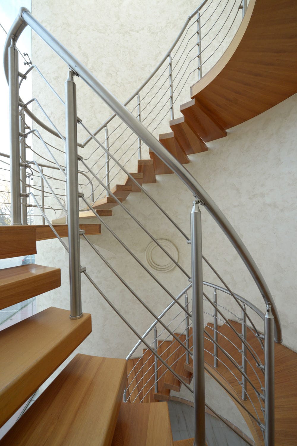 Escalera helicoidal - SPIRAL EVOLUTION - TECNOSCALE - estructura de