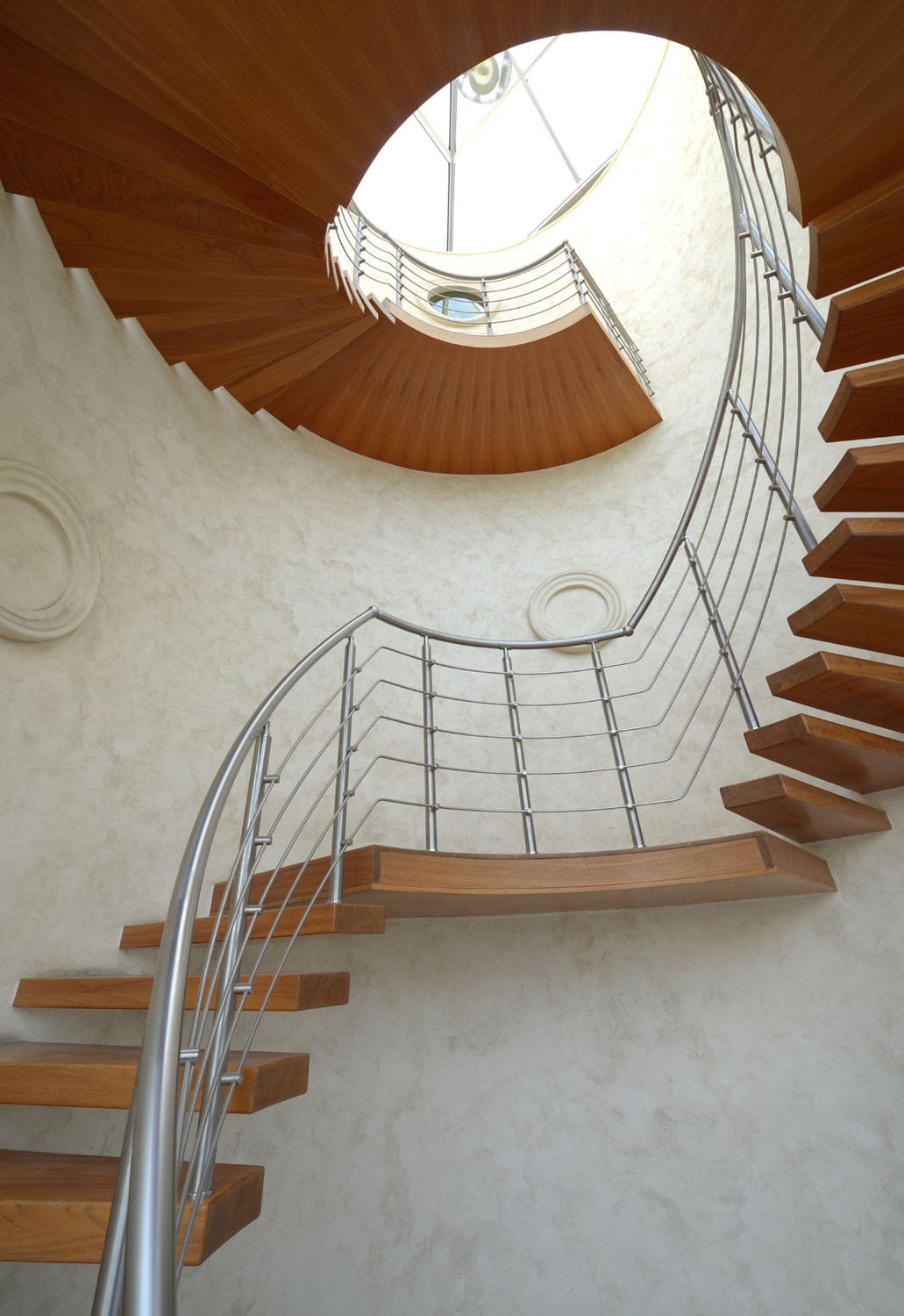 Escalera helicoidal - SPIRAL EVOLUTION - TECNOSCALE - estructura de