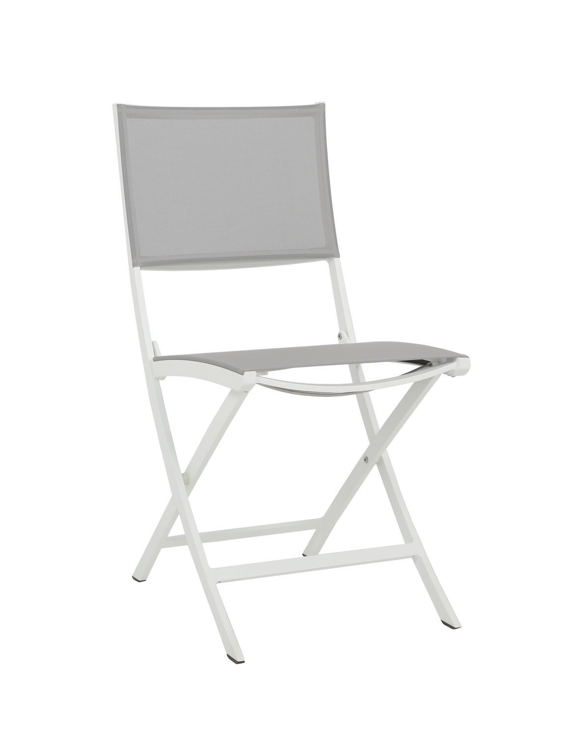 Silla de jardín contemporánea / plegable / con respaldo alto / de