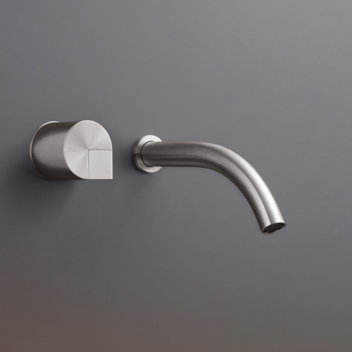 Grifo monomando para lavabo - DET17 - CEADESIGN - de pared / de acero