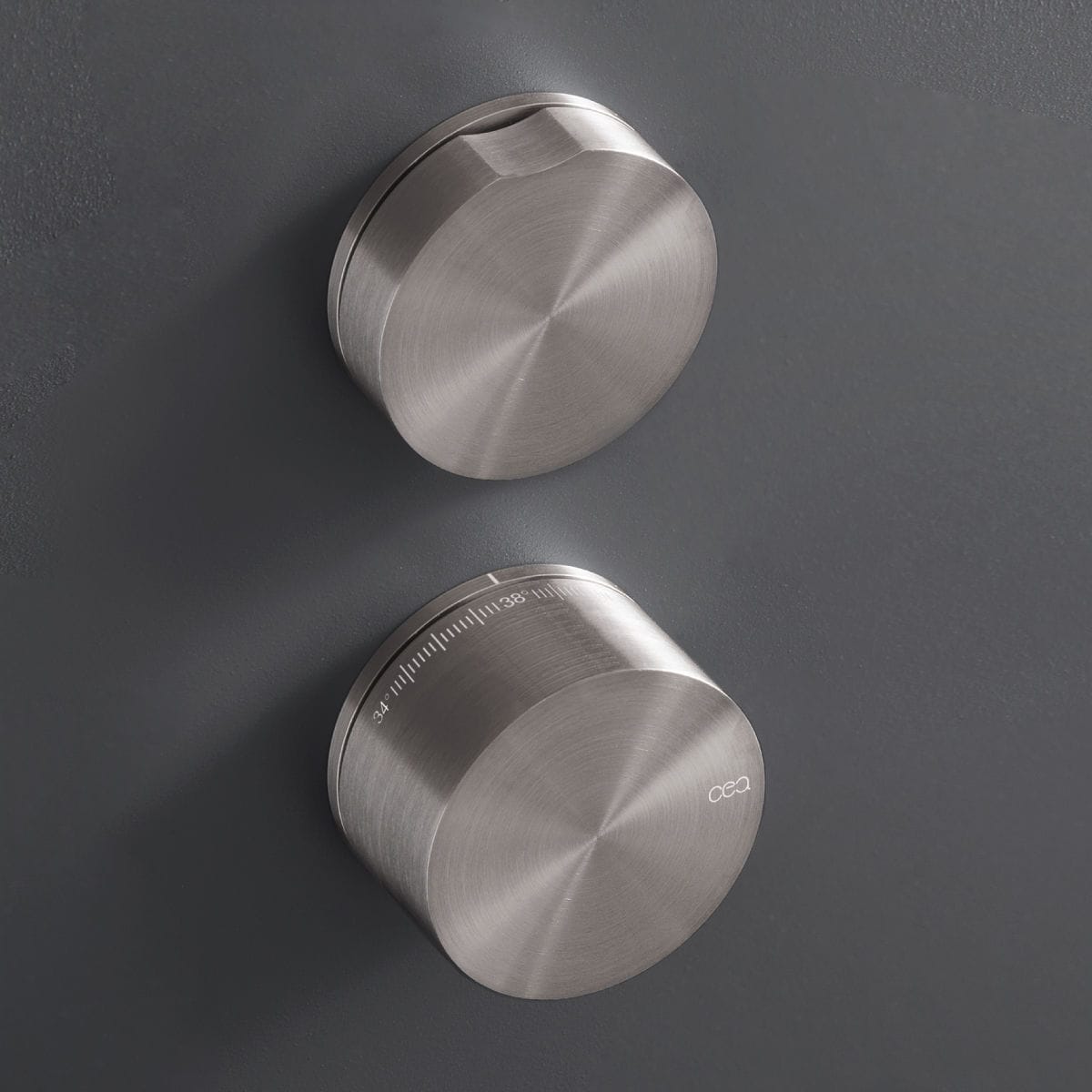 Grifo monomando para ducha - GIO57 - CEADESIGN - encastrable / de acero