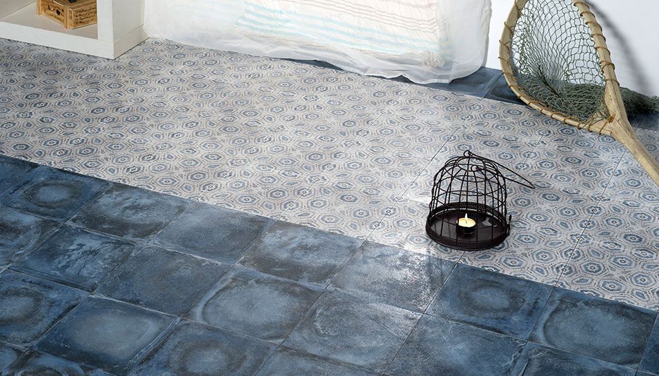 Baldosa de interior / de suelo / de cerámica / 20x20 cm - BETONART