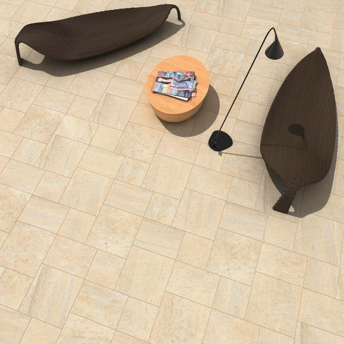 Baldosa de exterior - CANYON - LOVE CERAMIC TILES - para pavimento / de