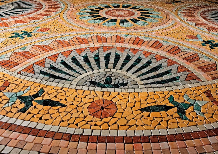 Mosaico de interior / de pared / para suelo / de mármol - PETRA ANTIQUA