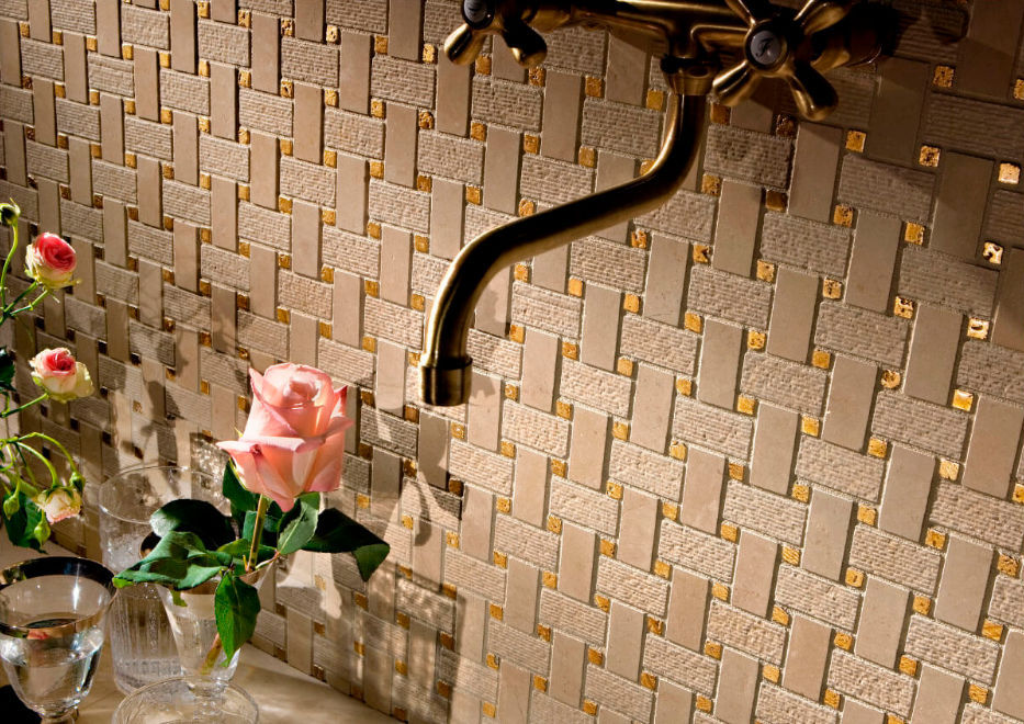 Mosaico de interior / de pared / para suelo / de mármol - PETRA ANTIQUA