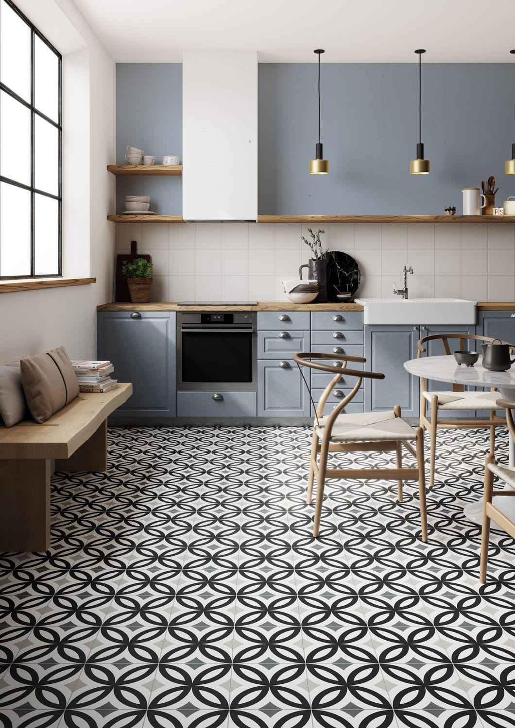 Baldosa de interior - SWING : NIGHT & DAY - Ceramica Rondine - de pared