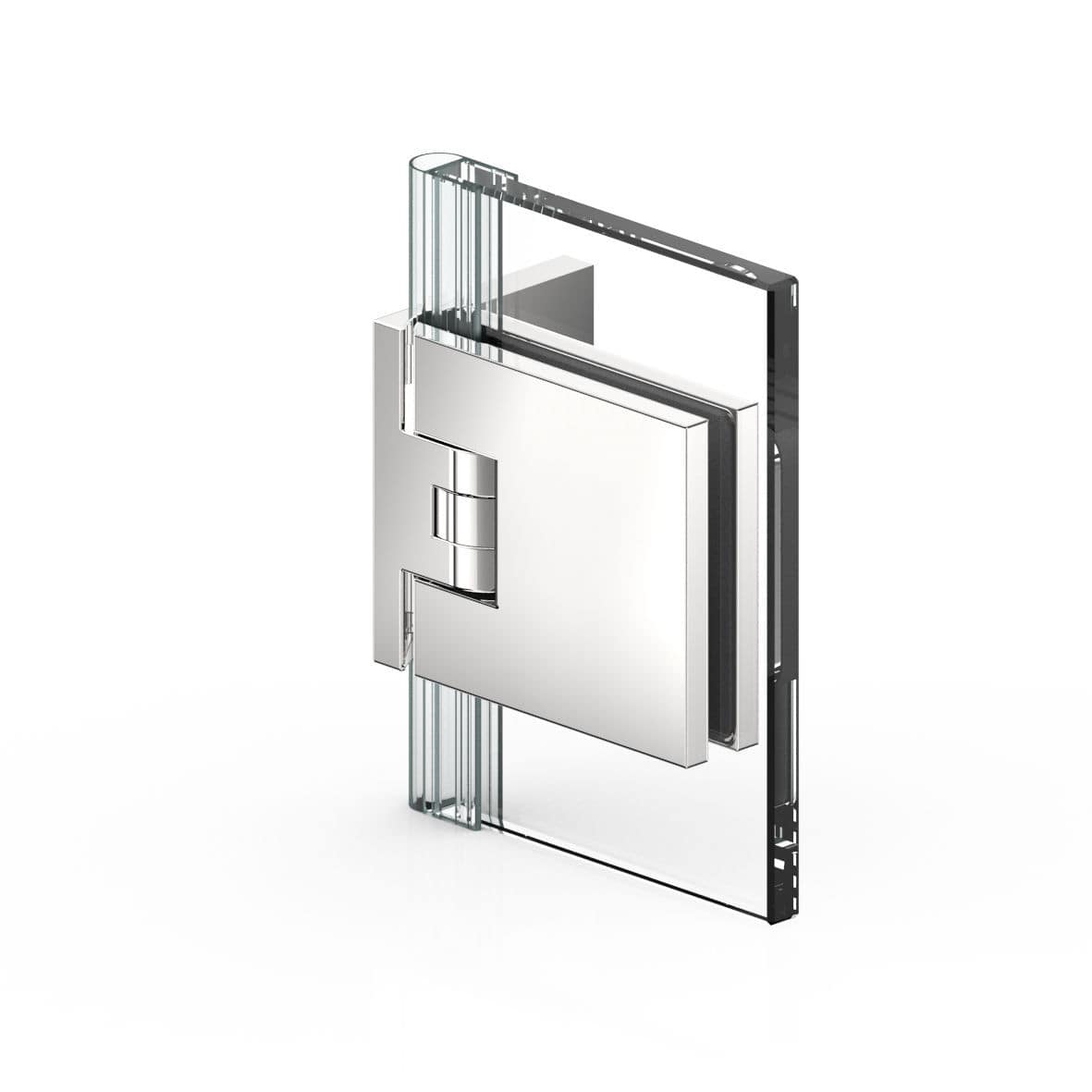 Bisagra para puerta de cristal - FLAMEA + : 8130 - PAULI FRANCE - para