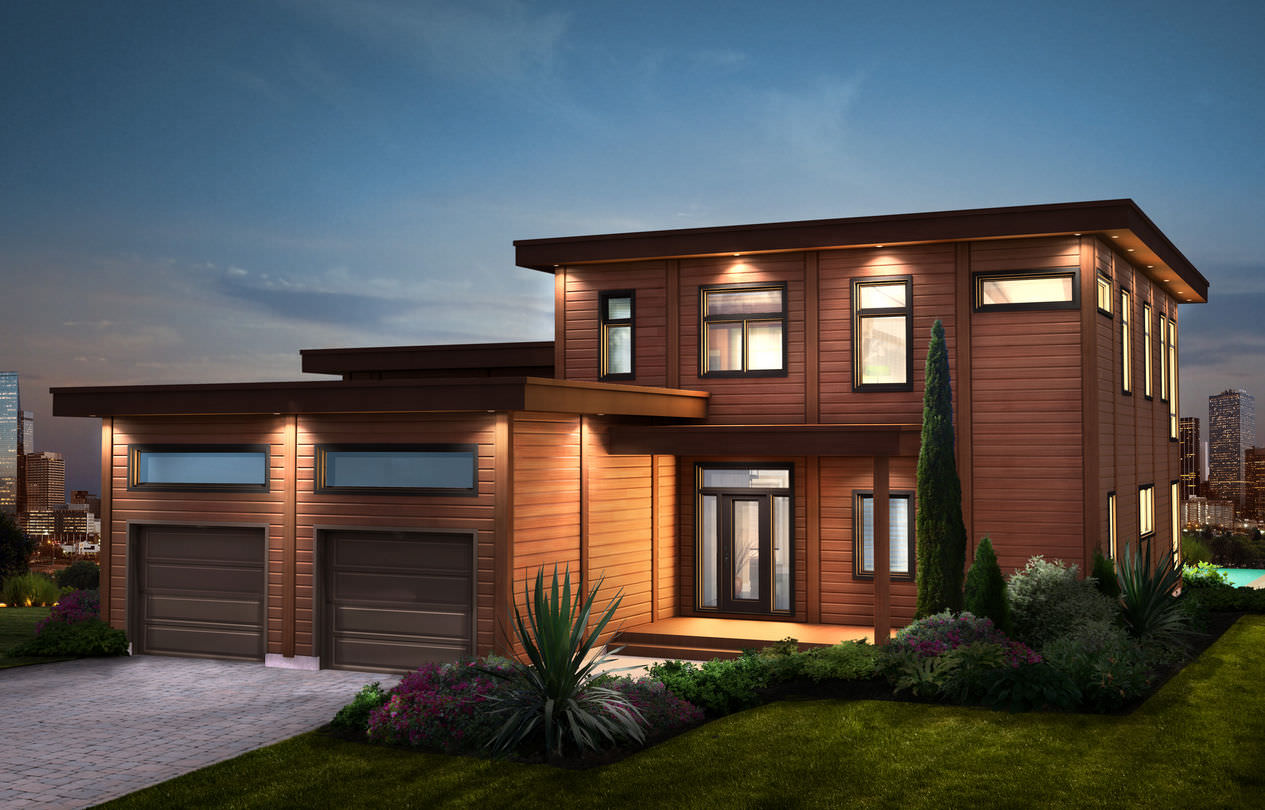 Casa prefabricada - SIERRA VISTA - TIMBER BLOCK - de madera maciza