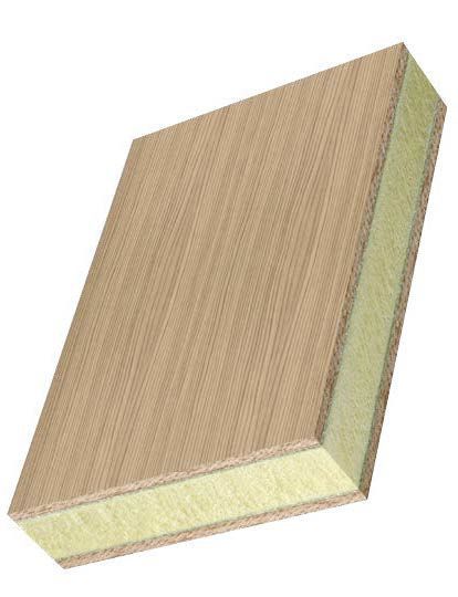 Panel sándwich aislante para fachada - COSMO CLASSIC - SPE - WEISS