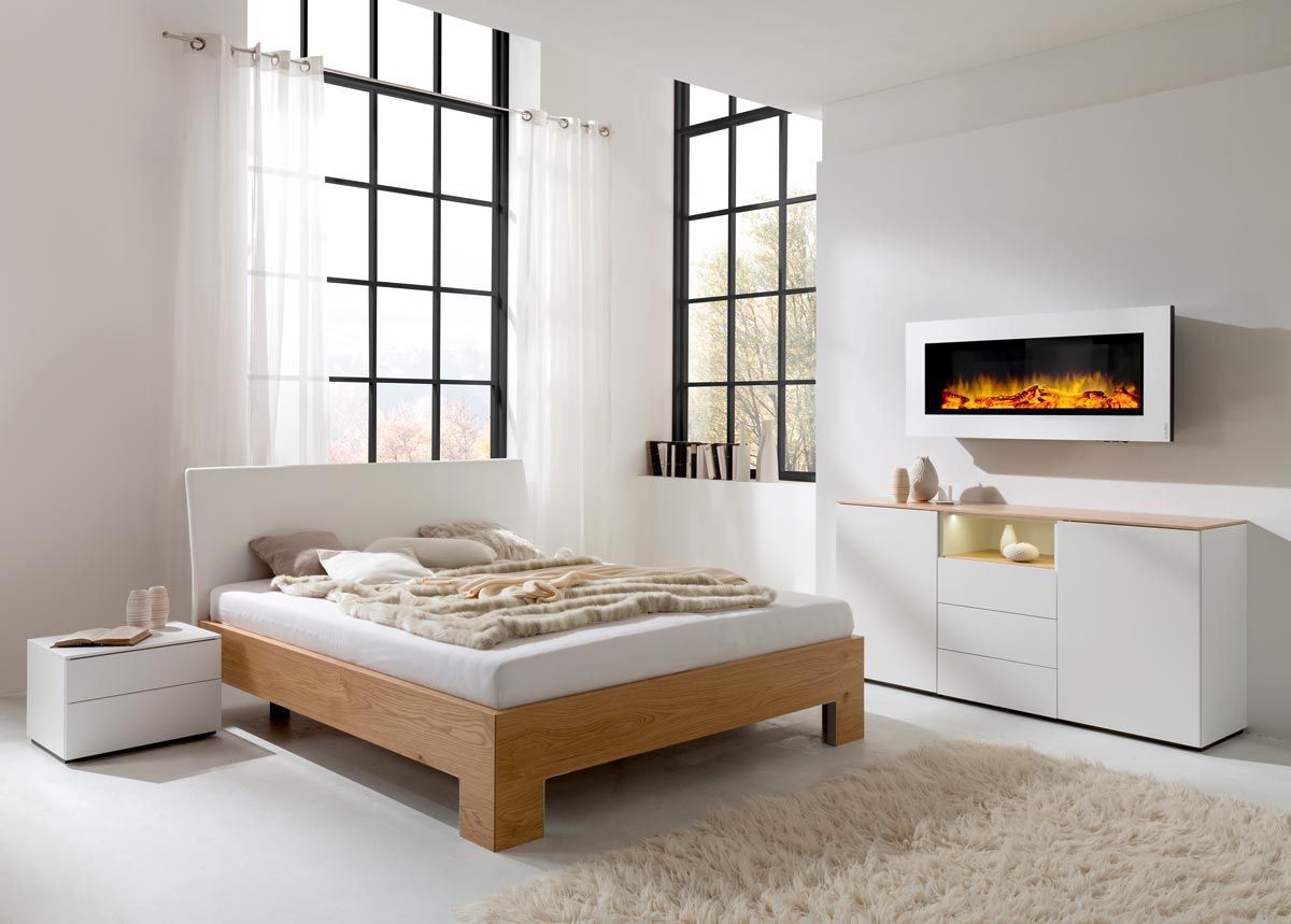 Chimenea eléctrica - FEEL THE FLAME NO. 1 - Wodtke GmbH - contemporánea