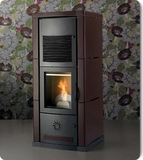 Estufa de pellets - DALI' 120 - CS THERMOS S.R.L. - contemporánea / de