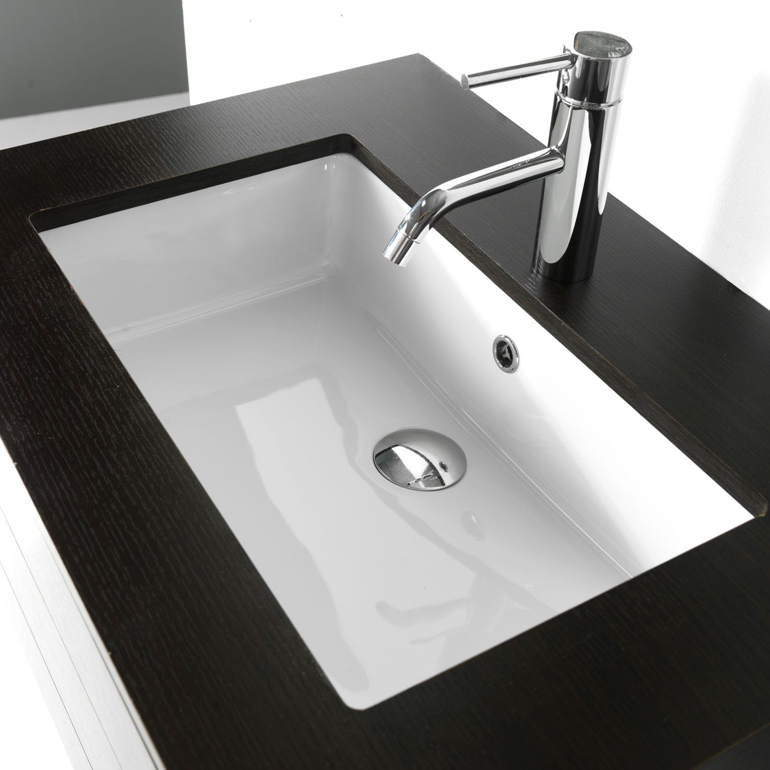 Lavabo encastrable BP005 BLEU PROVENCE de cerámica / rectangular / contemporáneo Lavabo encastrable BP005 BLEU PROVENCE de cerámica / rectangular / contemporáneo