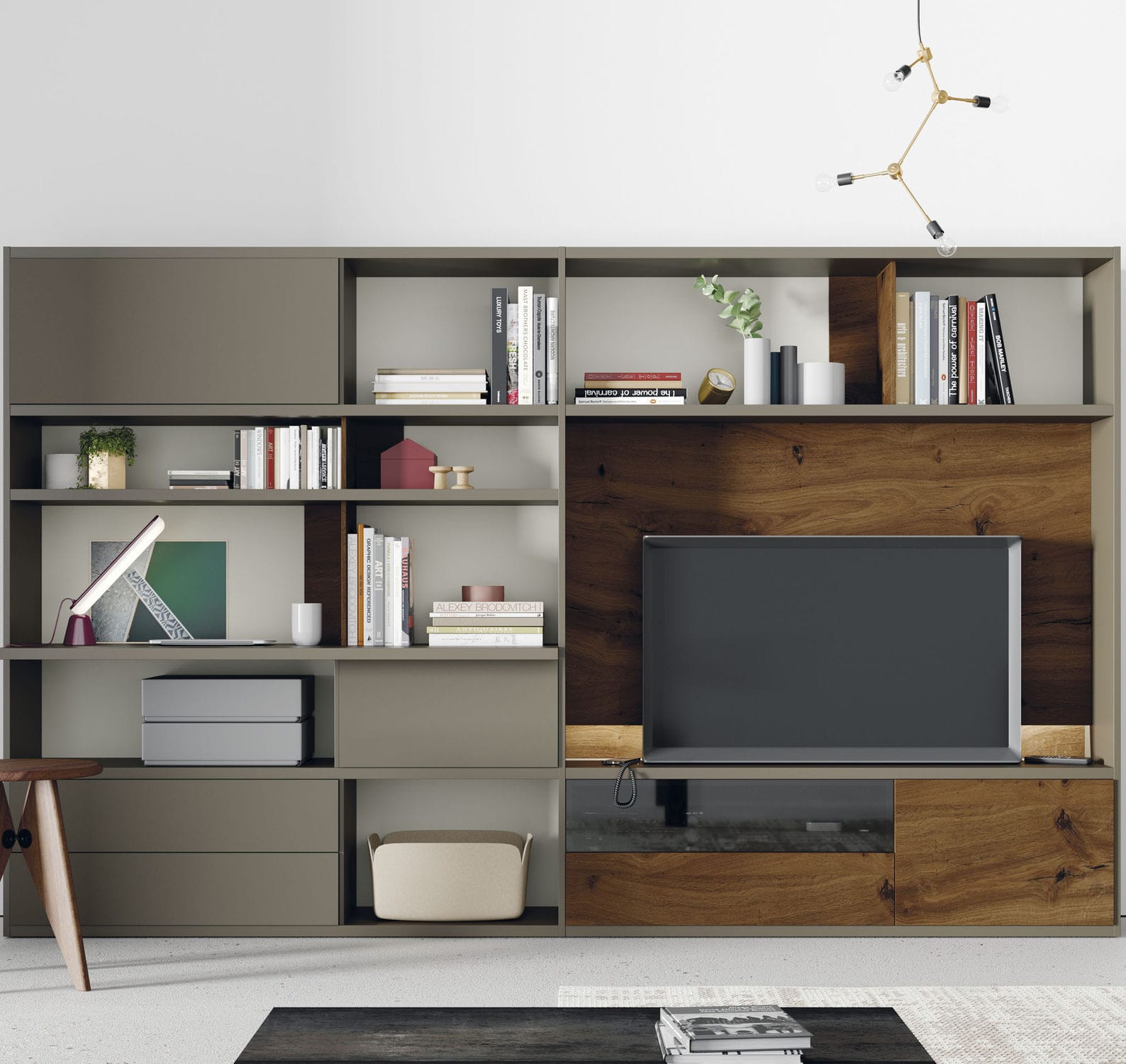 Biblioteca modular EST121 VIVE MUEBLES VERGE S.L. contemporánea