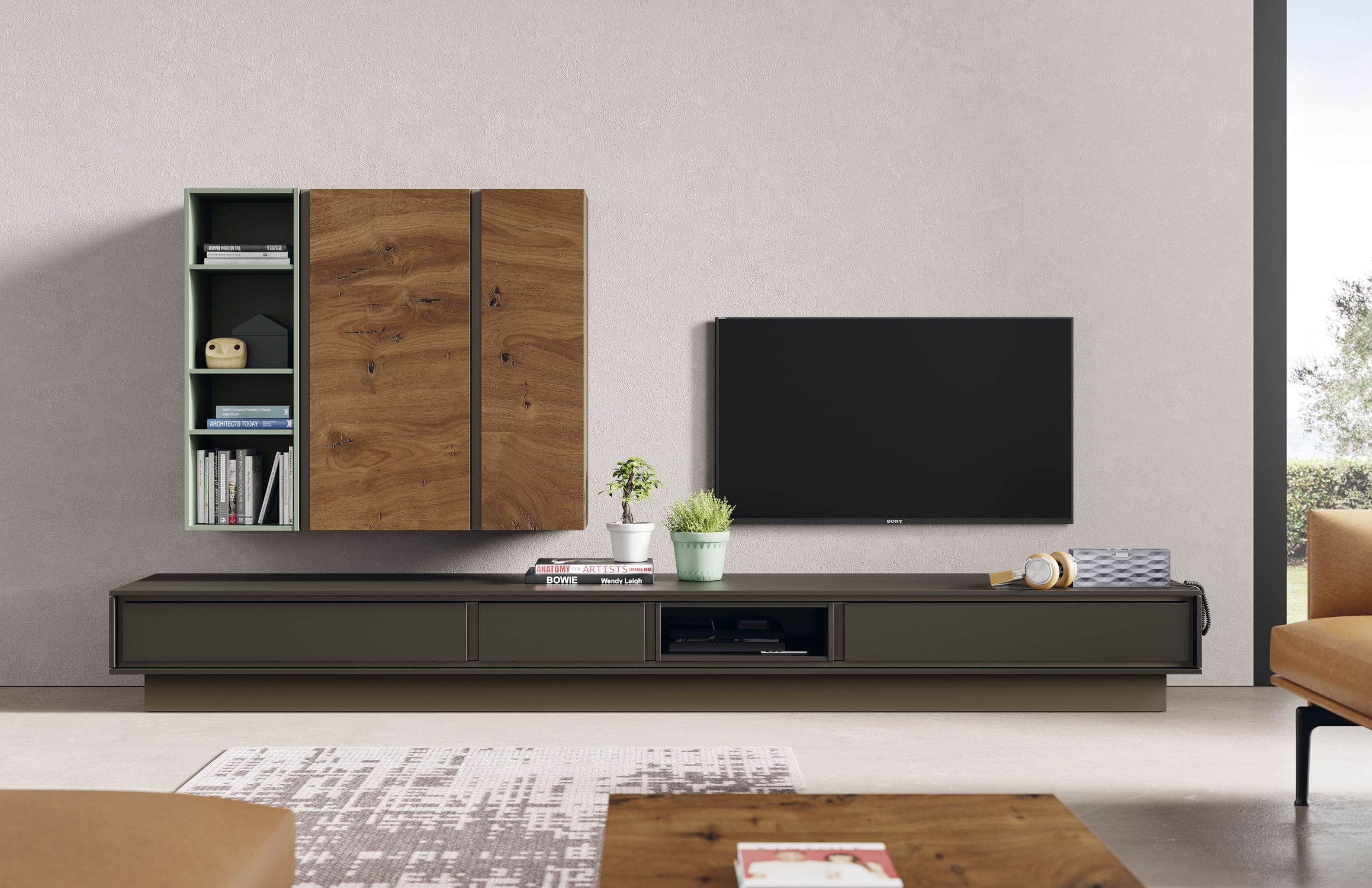 Mueble TV contemporáneo BOOK 18 VIVE MUEBLES VERGE S.L. de