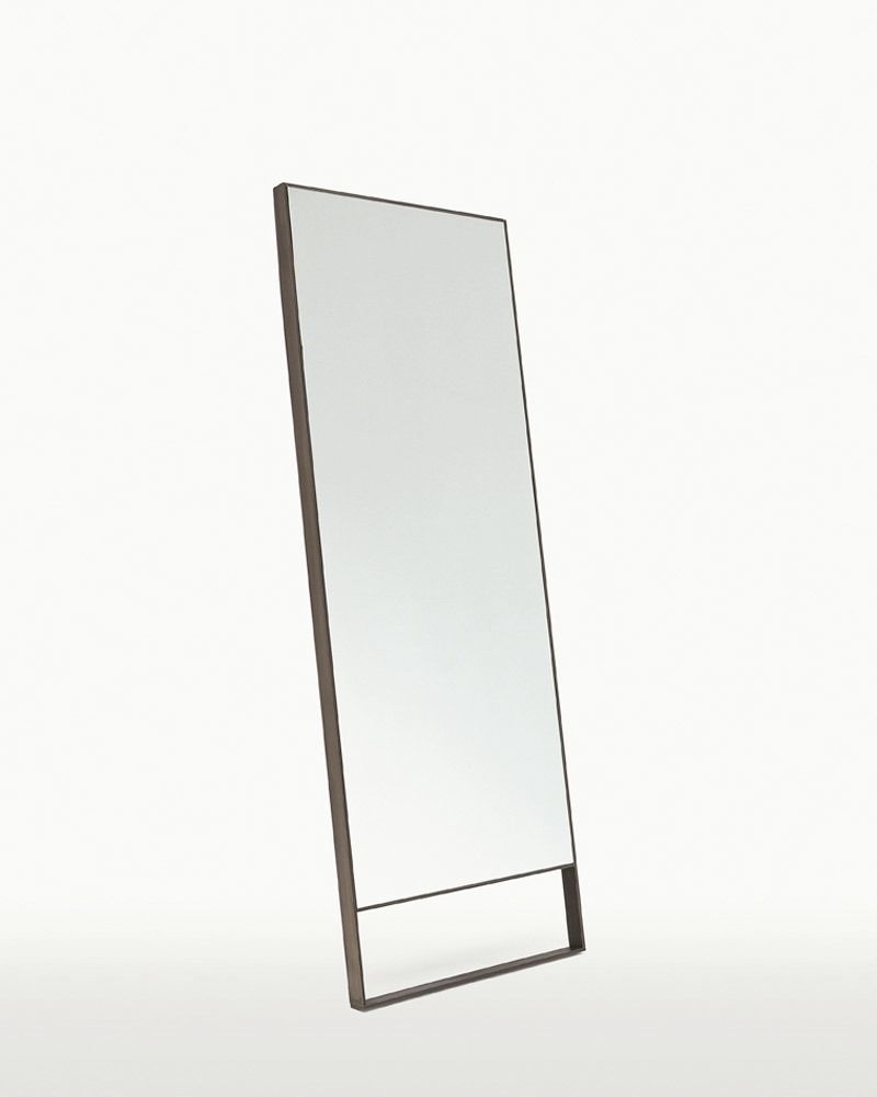 Espejo de pie - MAXALTO - contemporáneo / rectangular / de metal