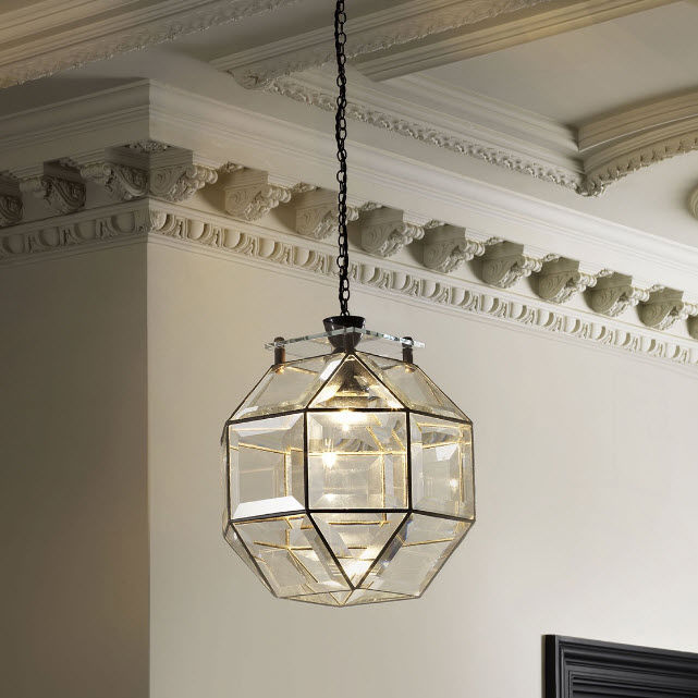 Lámpara suspendida - PARAGON - ctolighting - de metal / de vidrio / clásica