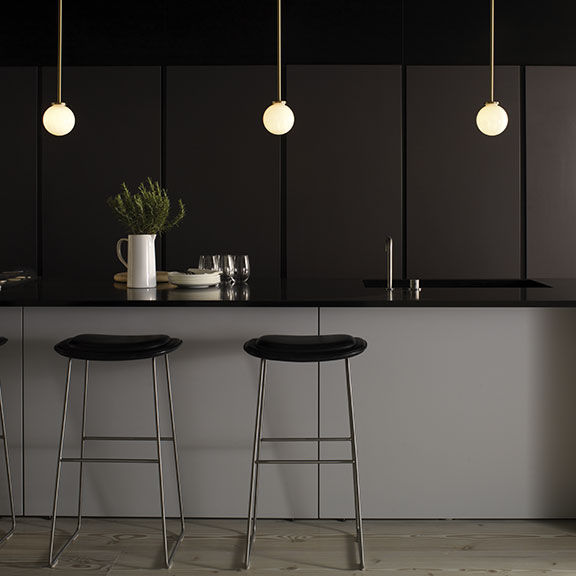 Lámpara suspendida - MEZZO - ctolighting - de metal / de vidrio