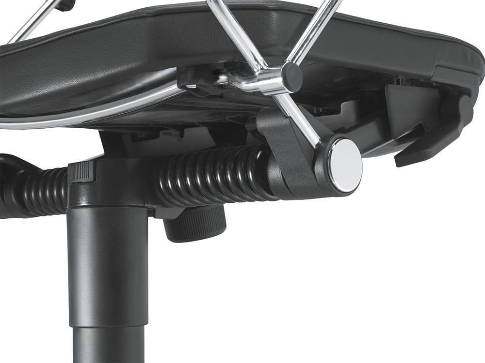 Silla de oficina contemporánea / reclinable / ajustable / giratoria