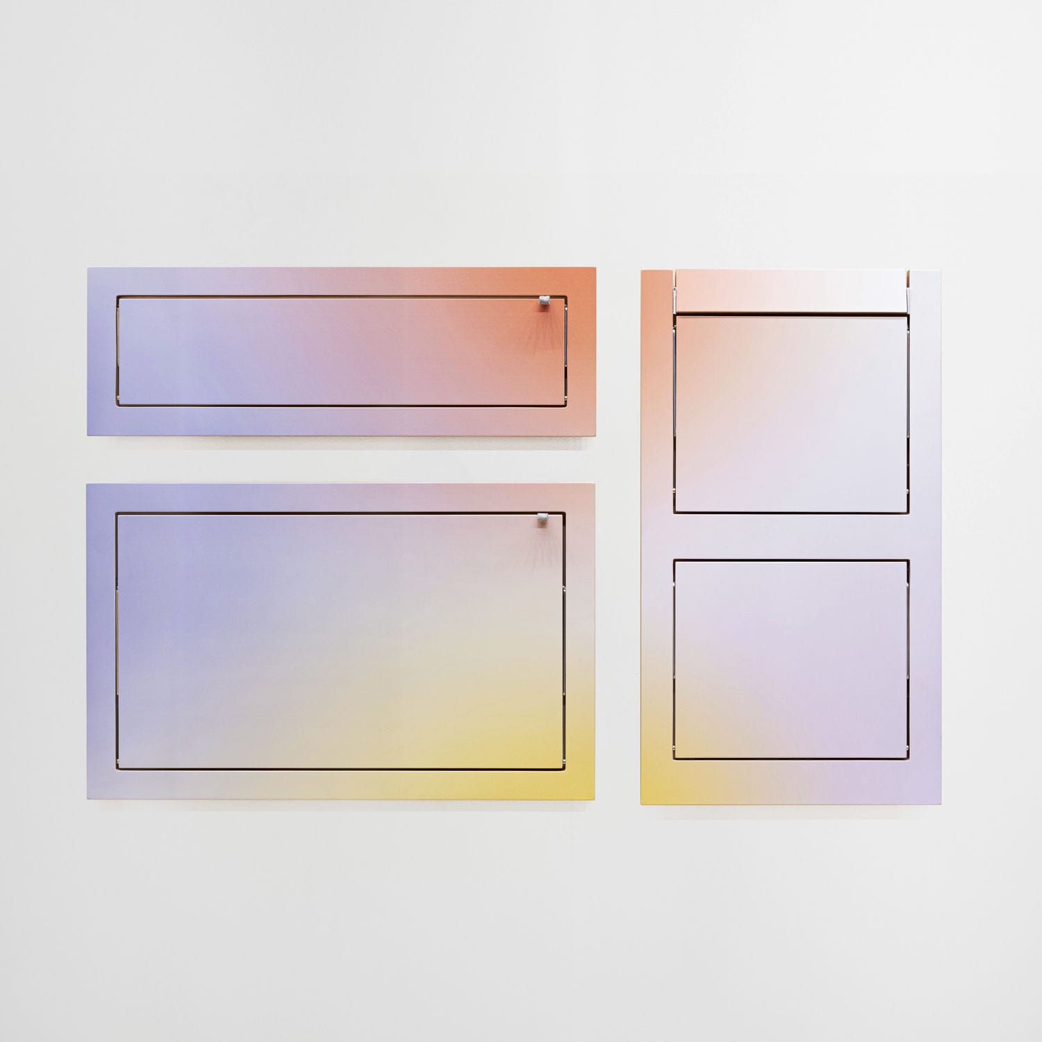 Escritorio de pared - FLÄPPS SET: SUNRISE - AMBIVALENZ - contemporáneo