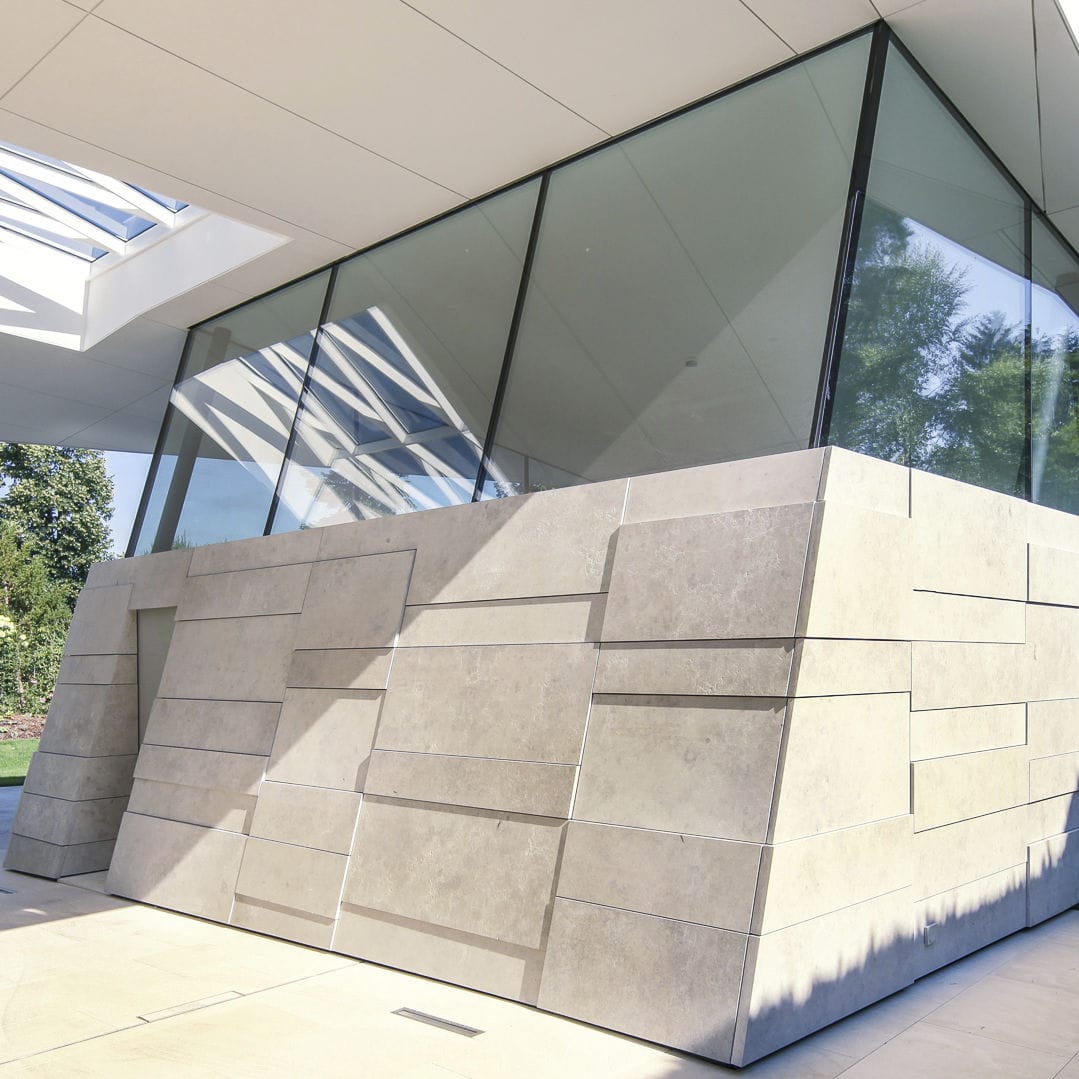 Placa de piedra de piedra caliza - DIETFURTER SEIDENGRAU - Franken